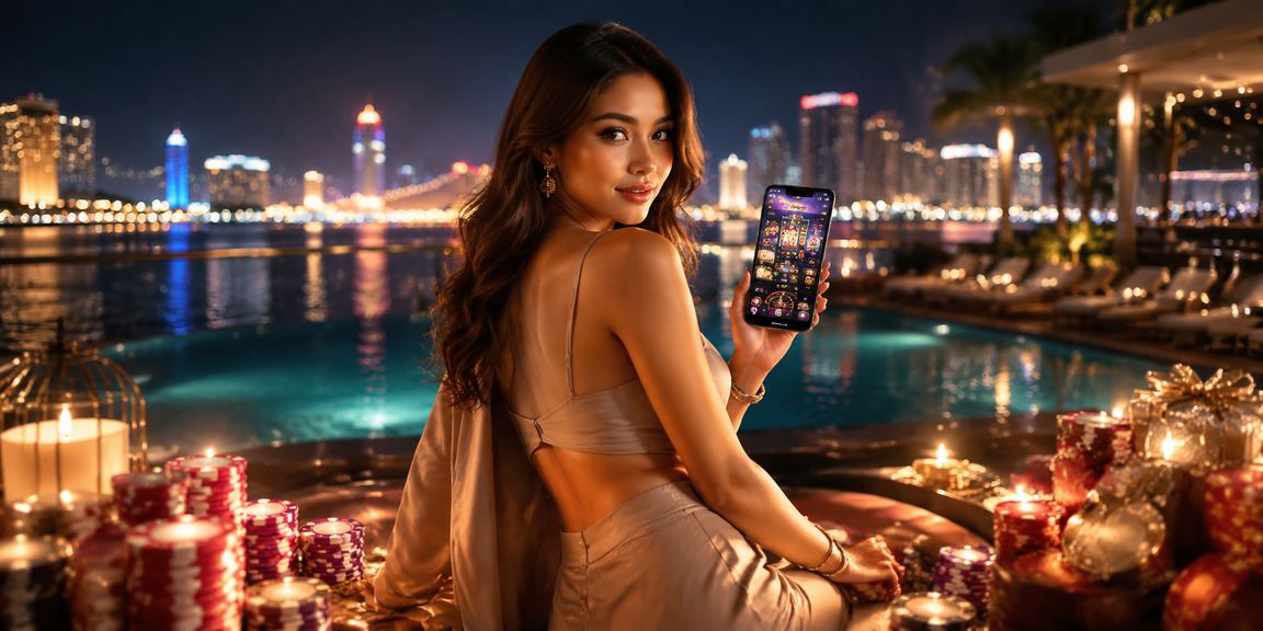 Aplikasi kasino mudah alih di Johor dengan paparan permainan blackjack pada skrin telefon pintar